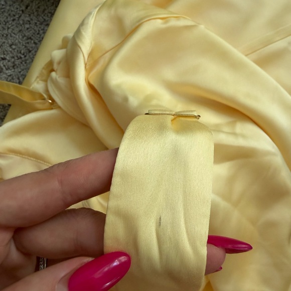 Show Me Your MuMu Off-Shoulder Yellow Maxi Dress - Picture 5 of 5